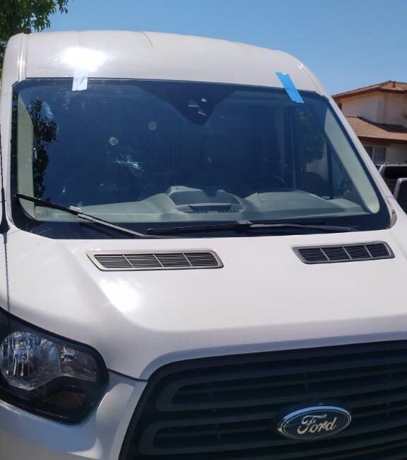 2017 Ford Transit Cargo Van with a Lane Departure Warning System