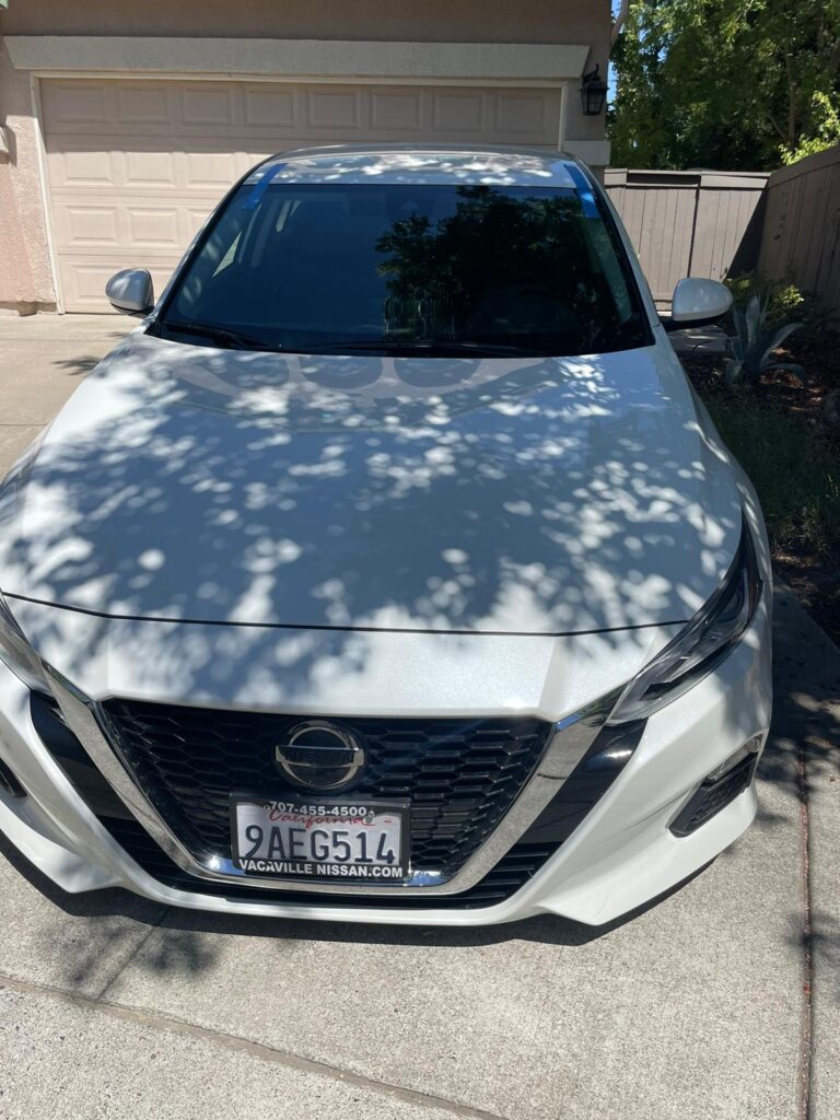 2022 Nissan Altima Windshield Replacement in Sacramento CA 95835